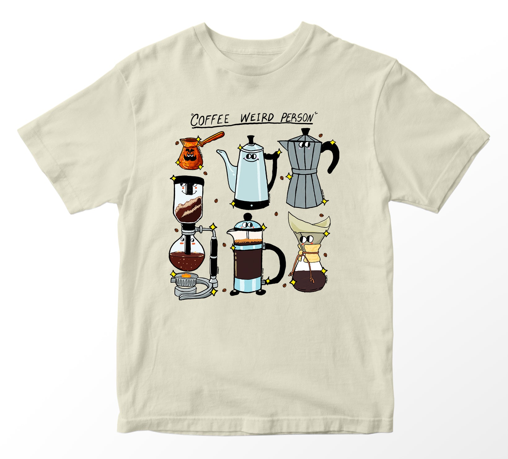 Playera Métodos de Café