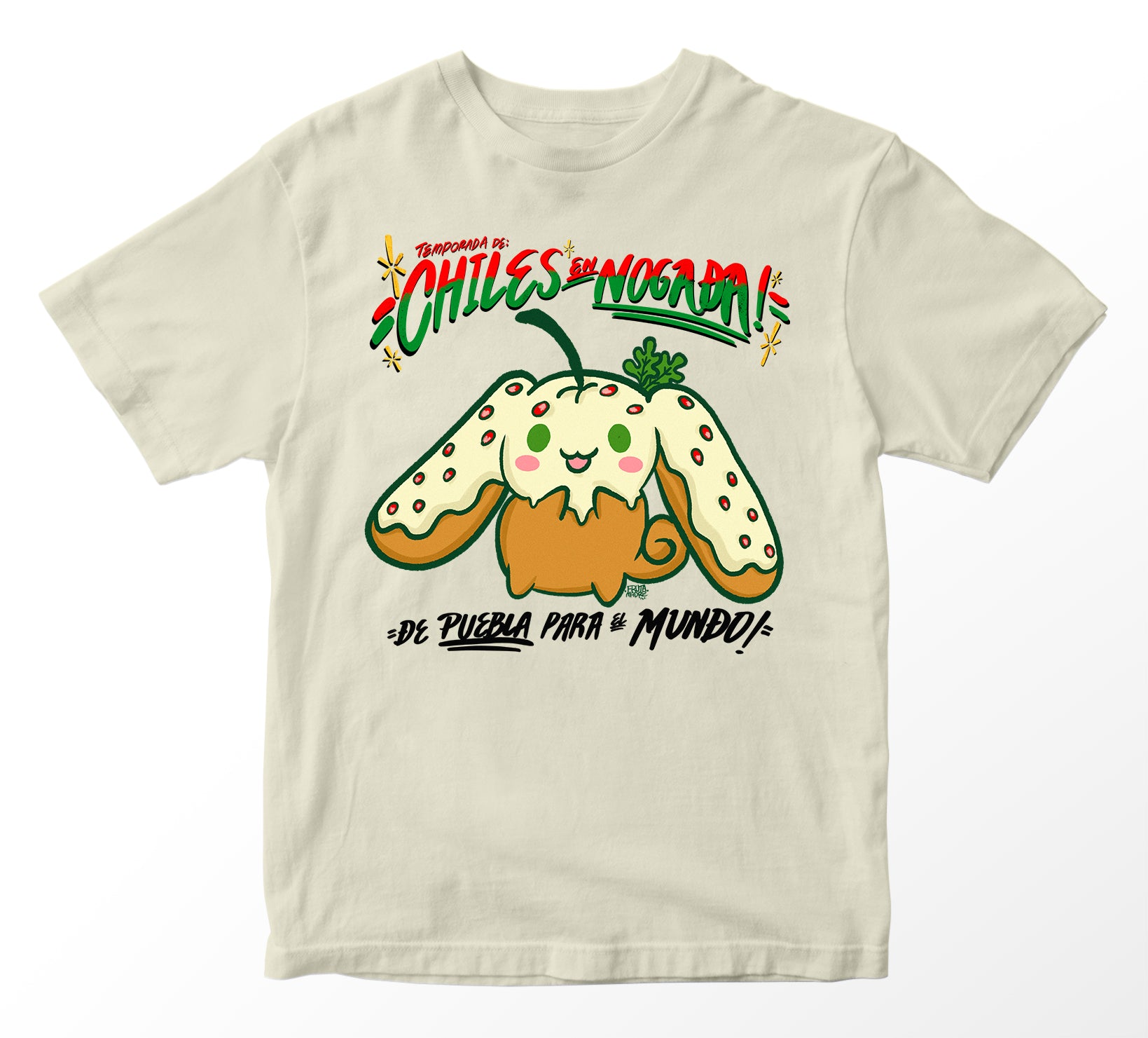 Playera Chile Nogada