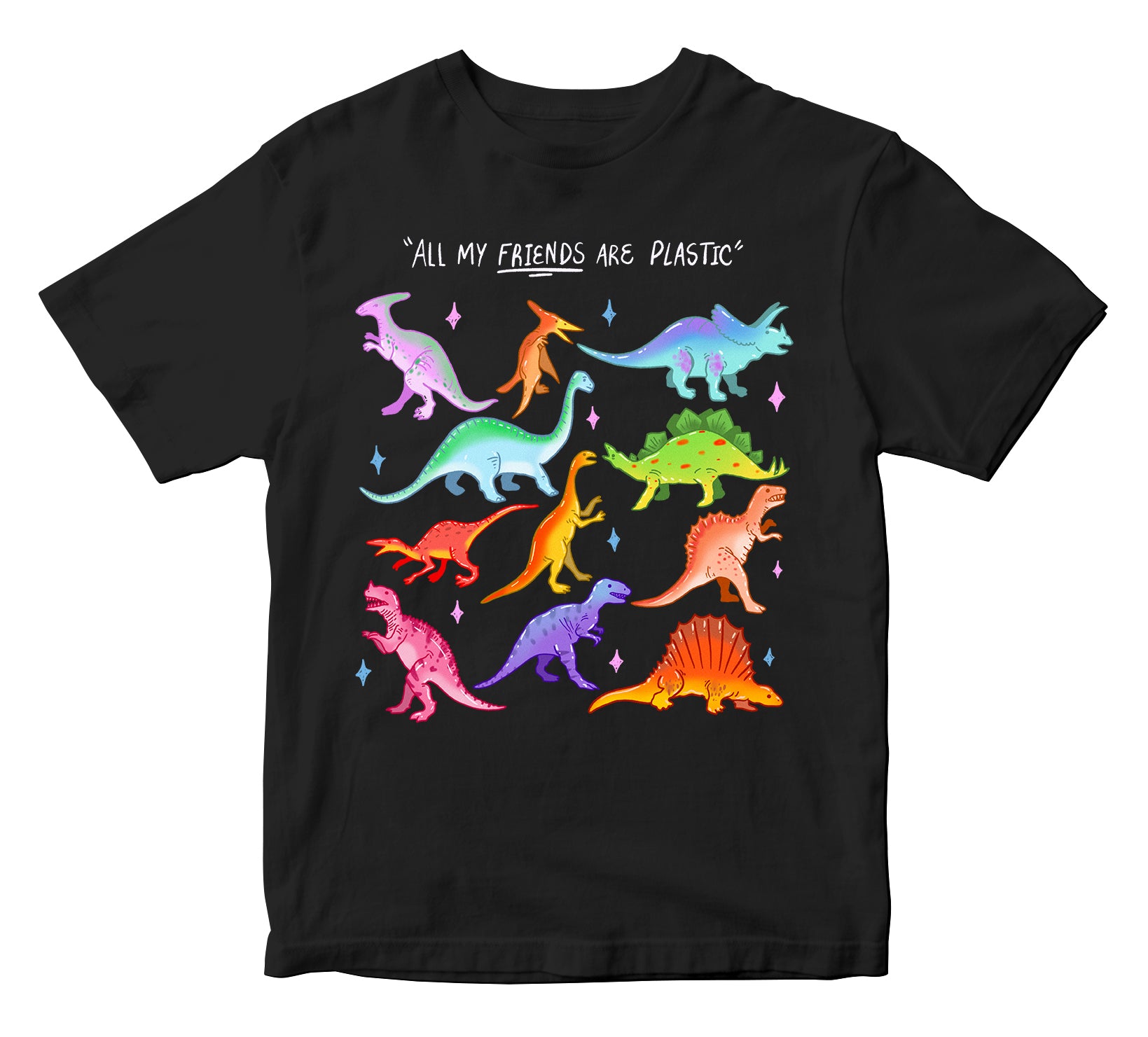 Playera Dinos de Plastico