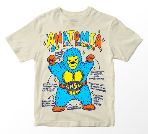Playera Anatomia del Kemonito