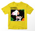 Playera Snoopy Libro de Español